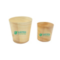 Convenient Disposable Kitchen Wood Coffee Cups Wooden Drinking Cup